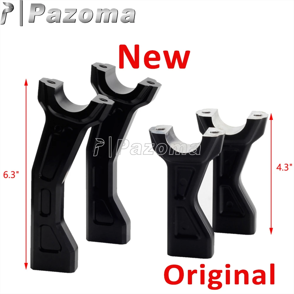 Handle Bar Riser Aluminum Motorcycle Handlebar Lift Pullback Clamp Cover Mount For Harley Pan America 1250 CVO RA1250 RA1250S