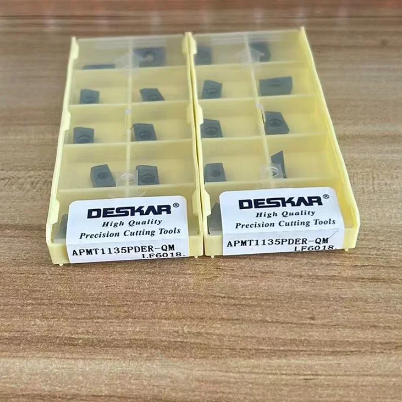 

APMT1135PDER-QM LF6018 /APMT1604PDER-QM LF6018 CNC turning blade carbide inserts Cutting Tools 10Pcs