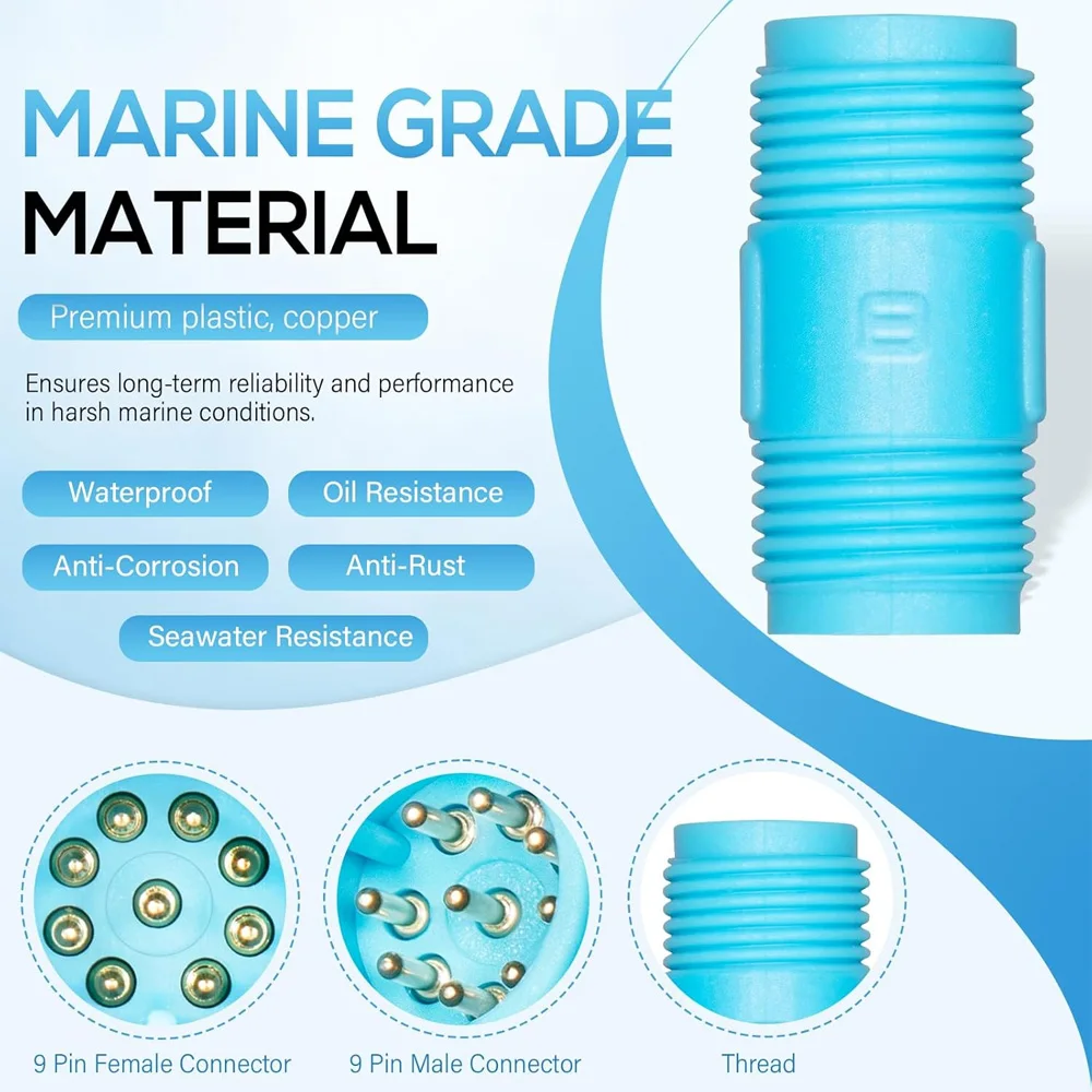 

Соединительный кабель для морской сети 010-12531-00, удлинительный соединительный кабель, совместимый с сетью Garmin BlueNet