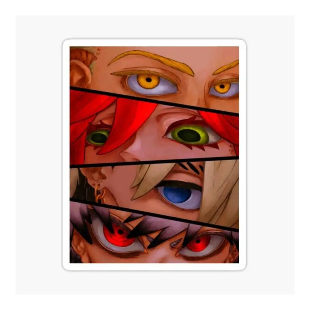 GACHIAKUTA Sticker Car Window Bumpers Die-cut Vinyl Stickers Decorative Accessories