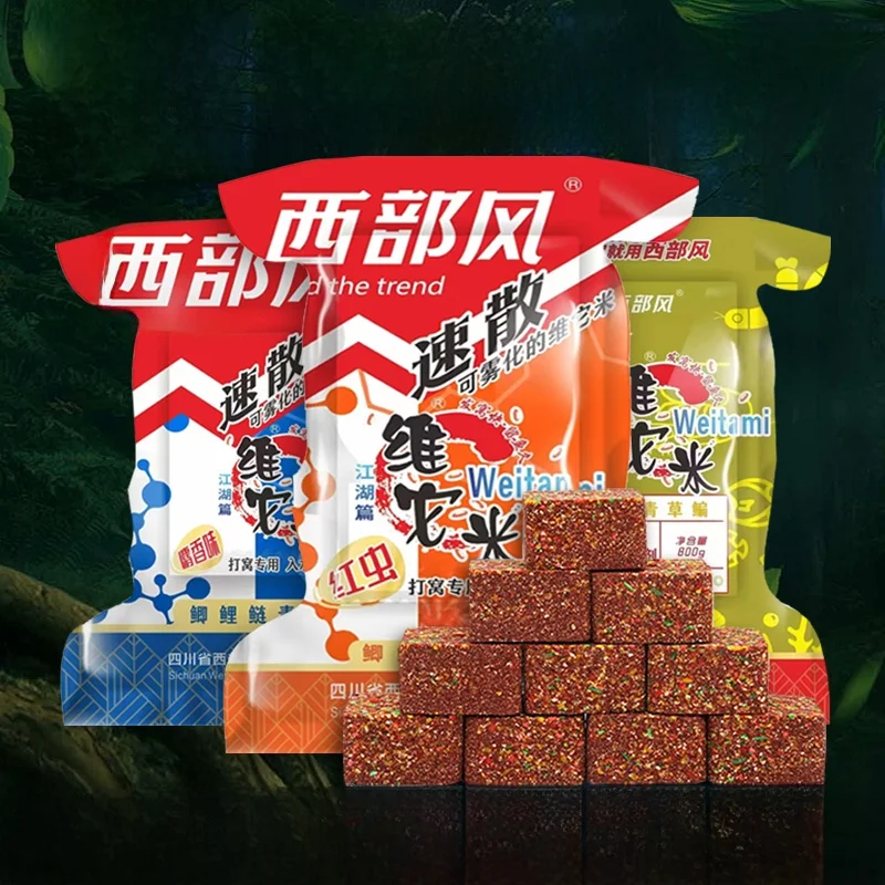 

Набор для рыбалки Western Wind Speed Dai Wild Fiing: приманка Fi Bait Blo Fraant со вкусом красного червя, рисовые котлеты, снасти для активного отдыха...