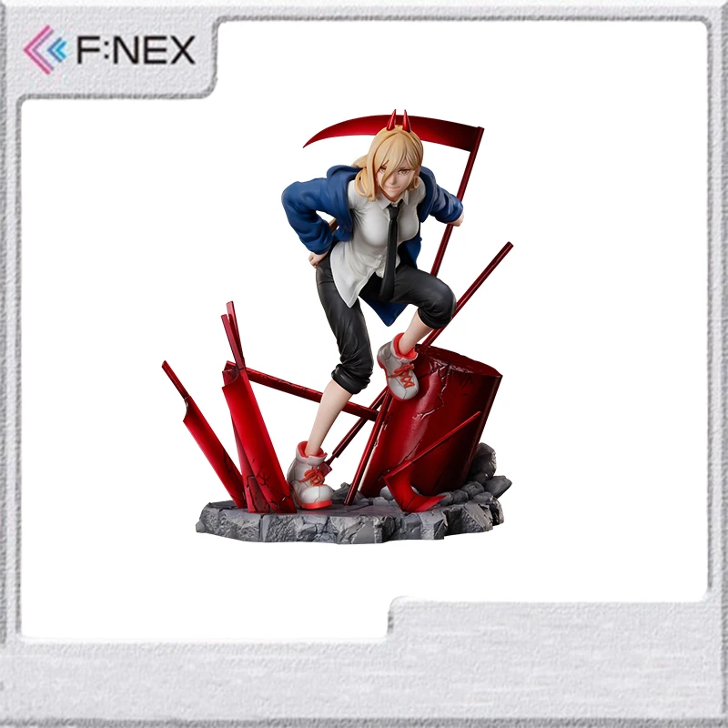 

В наличии оригинал F:NEX бензопила Man Power PVC аниме экшн-Фигурки Коллекционная игрушка
