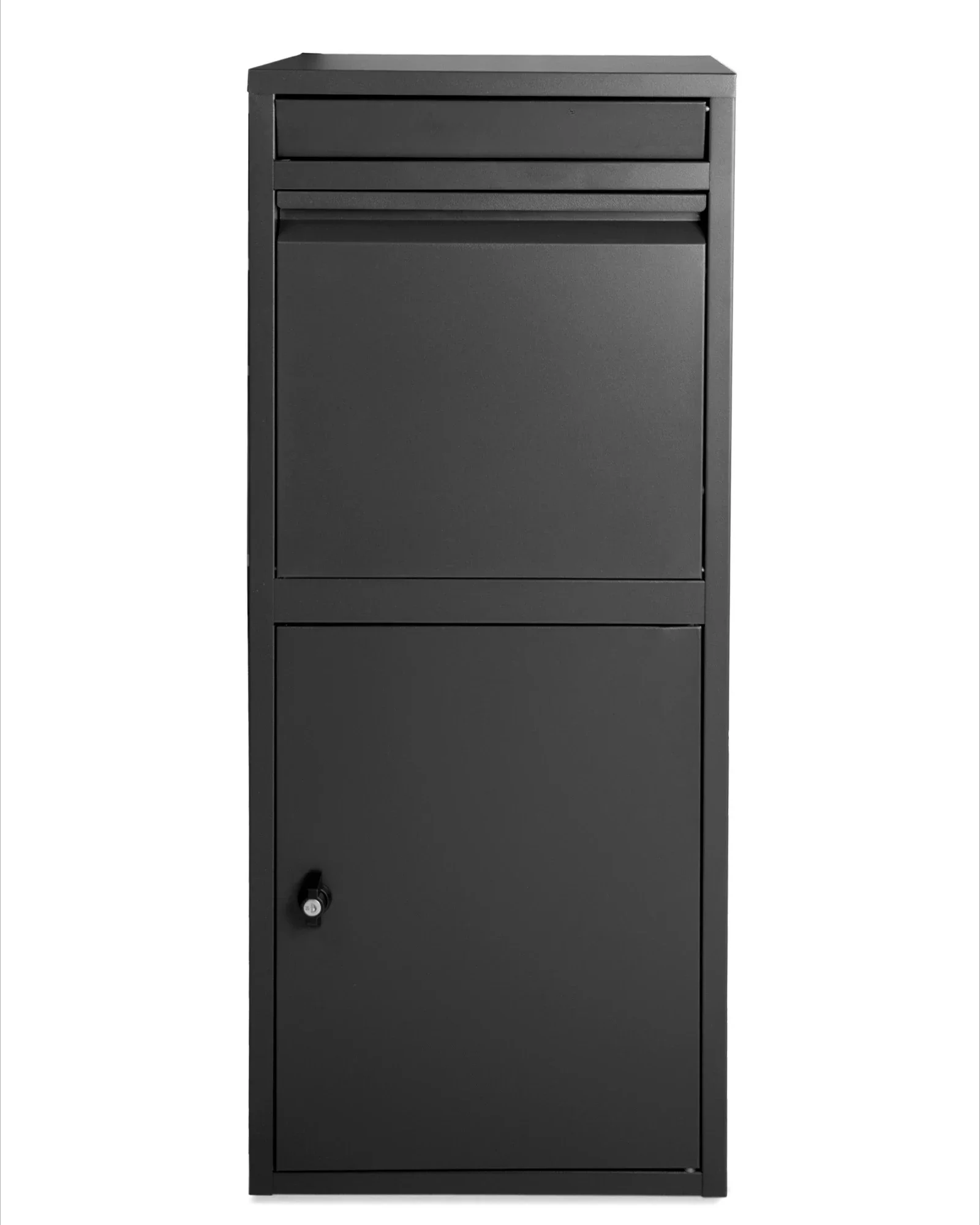 Secure Wall-Mounted Large Parcel Mailboxes With Lock Drop Letter Box Free Standing Metal Secure Mail Delivery System