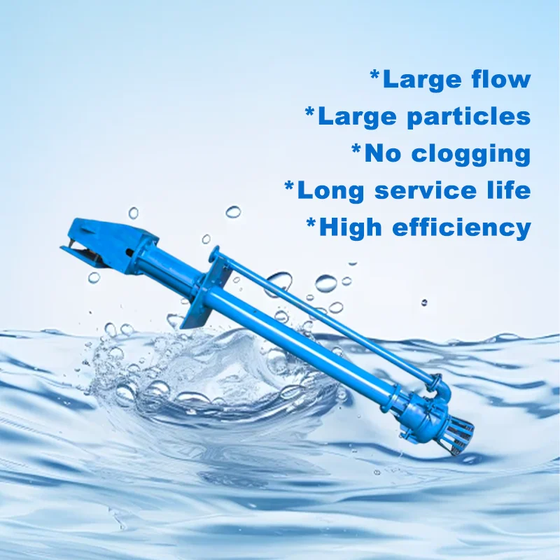 Electric Liquid Sewage Pump Vertical Sludge Sewage Sediment Slurry Pump for Wastewater and Industrial Drainage