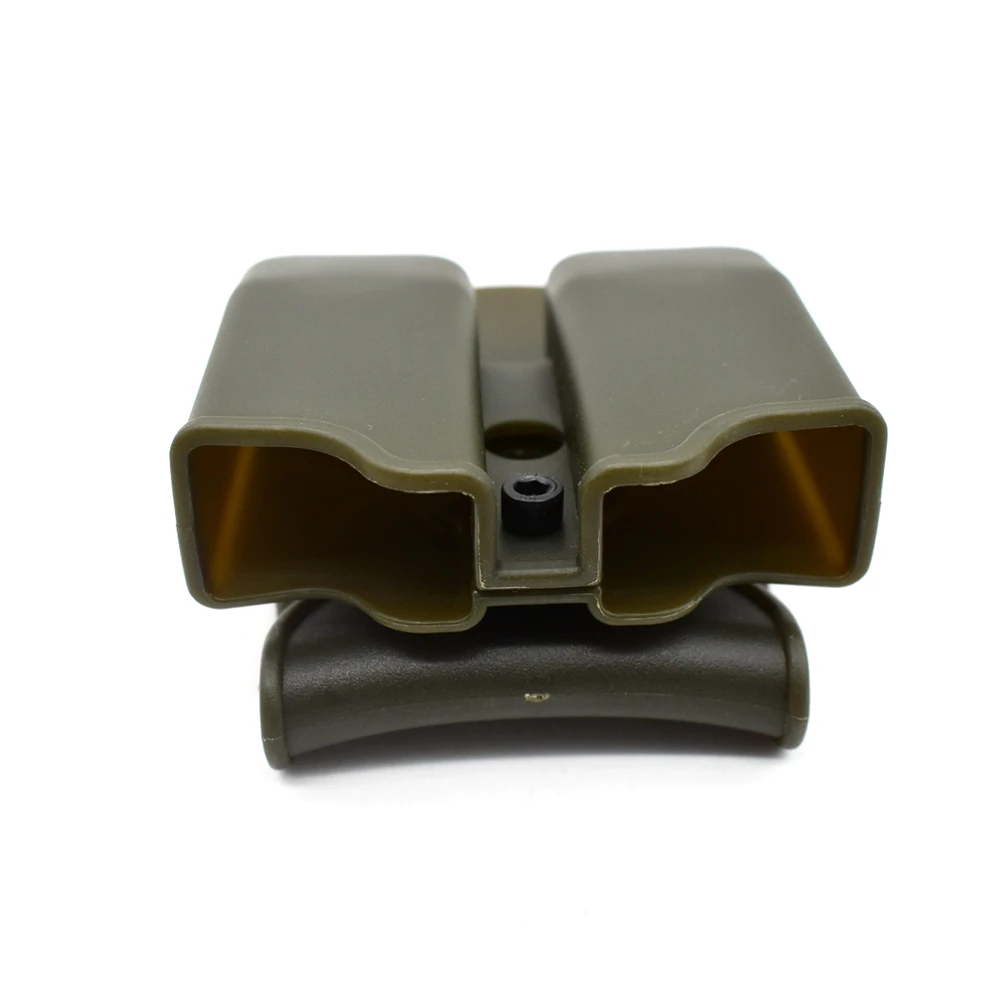 Custodia tattica doppia per caricatore da 9 mm con clip da cintura per Glock 17 19 43 Beretta M9 PX4 Sig Sauer P229 USP Supporto universale per magnetiche