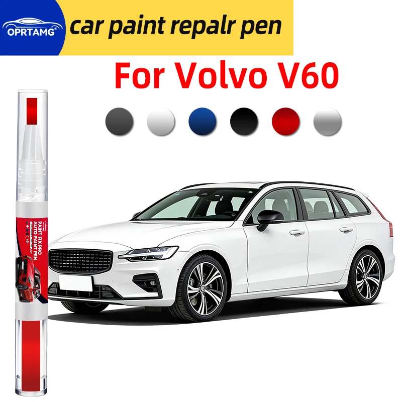 Caneta de retoque de pintura automotiva para Volvo V60 2010-2025 P1, reparo de arranhões na pintura, acessórios para reparo de carroceria, gadgets aut