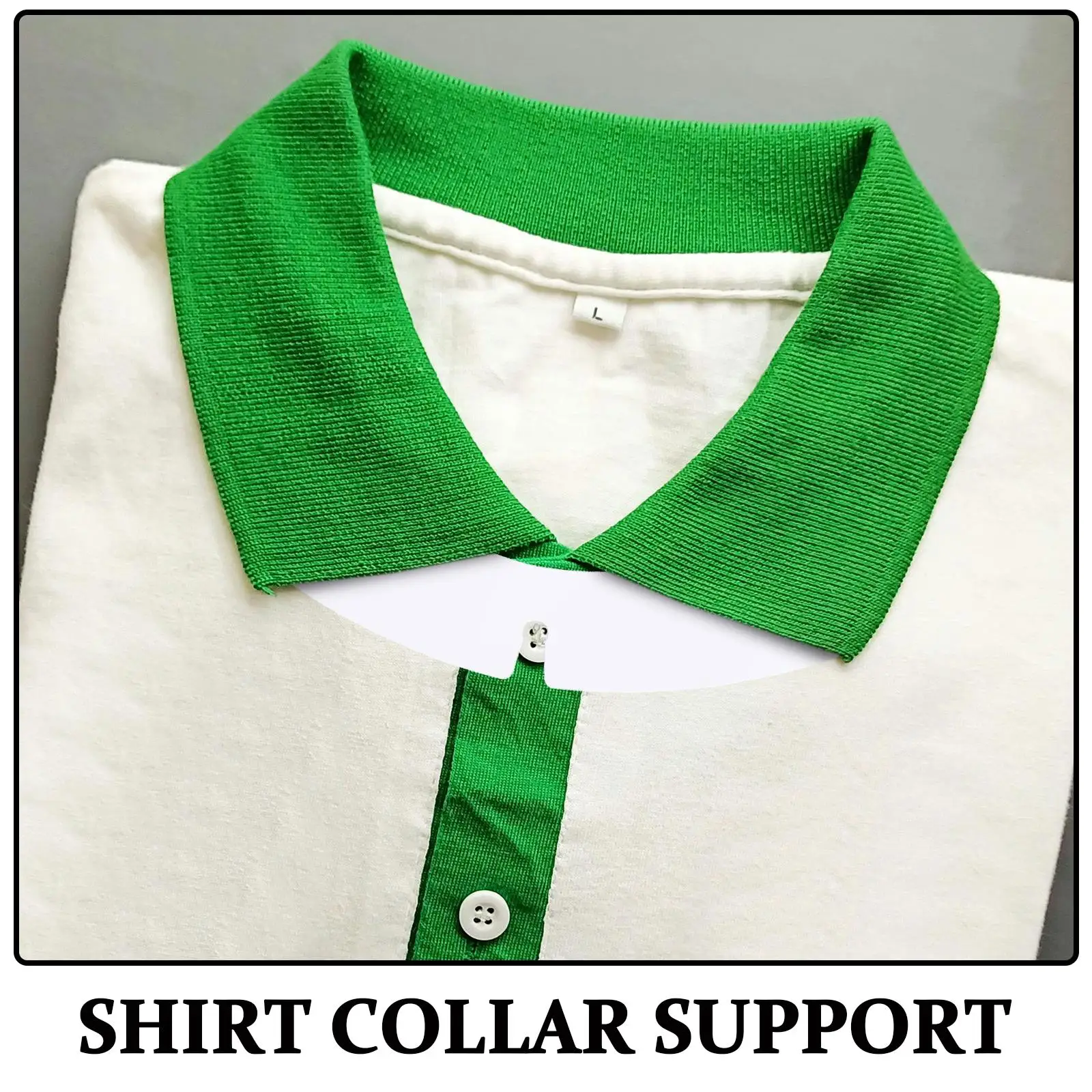 100 Uds. Percha de soporte de cuello para camisas de vestir, traje moldeador, suministros para hombres