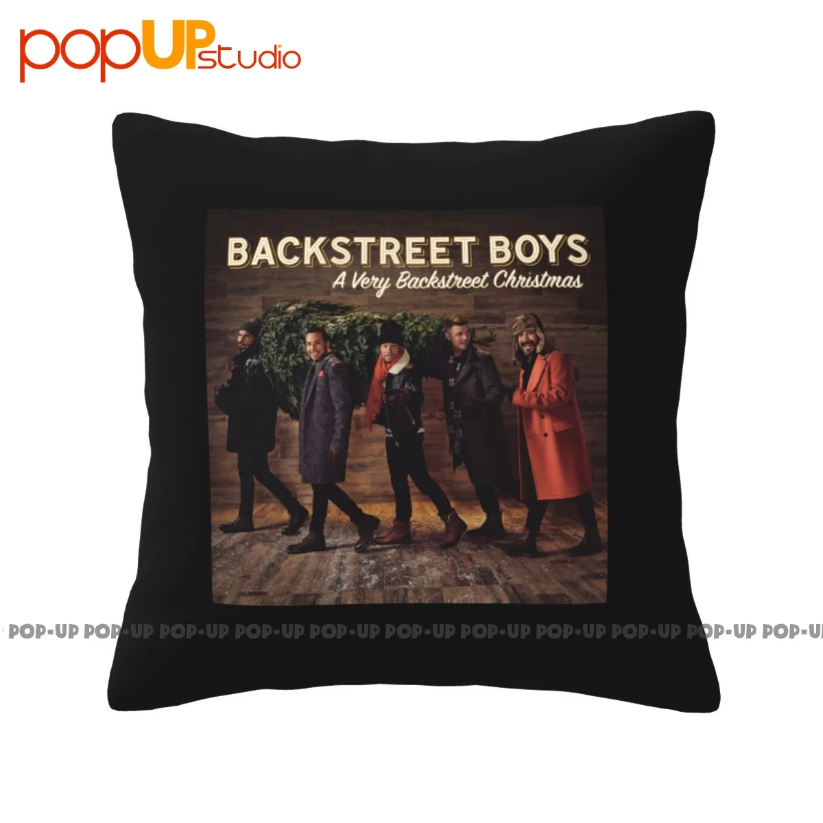 Cozy Christmas In July! Backstreet Boys Pillowcase Throw Pillow Cover For Sofa Decoration Cushion Cover