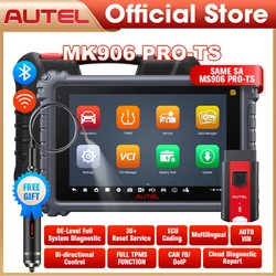 Car Diagnosis Autel MaxiCOM MK906 Pro-TS Complete TPMS Auto Diagnostic Scanner KEY Coding Tool Upgrade MS906BT/MS906TS