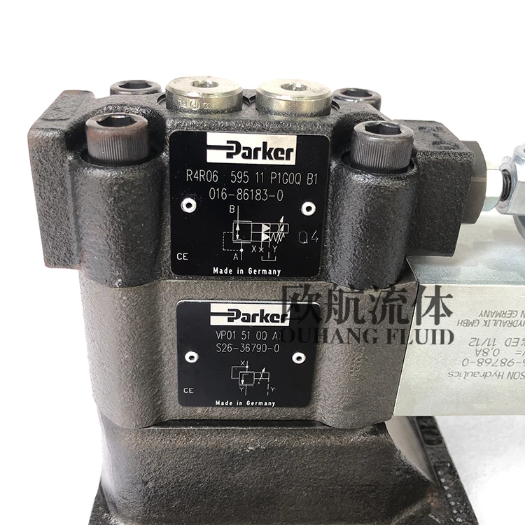 R4R06 595 11 P1G0Q B1 PARKER relief valve pilot pressure relief valve