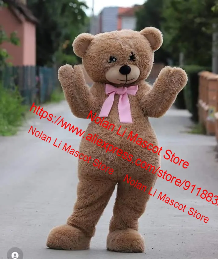 

New Teddy Bear Mascot Costume Set Role Playing Party Game Cartoon Anime Advertising Promotion Carnival Halloween Gift 1069