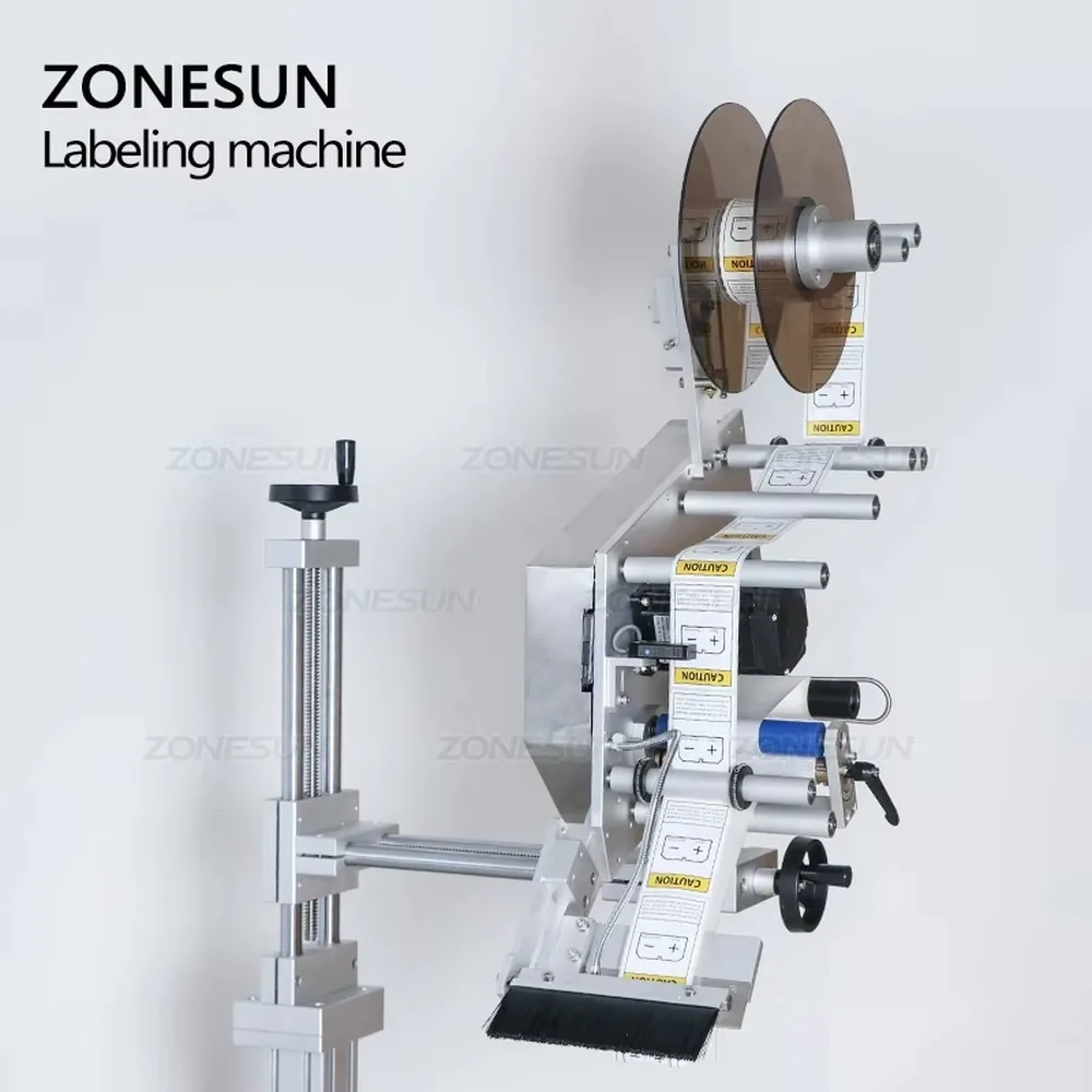 Automatic Flat for Surface Labeling Machine for Bottles Pouches Cosmetics Scratch Card Sticker Applicator High