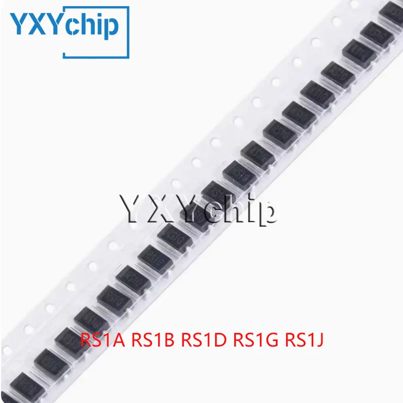 50pcs 1w Smd Zener Diode Sma Do-214ac 13v 15v 16v 18v 20v 22v 24v 27v 30v 33v 36v 39v 47v 51v 56v 1sma47 Series