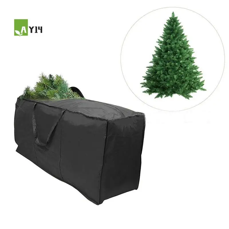 AY14 -Waterproof Christmas Tree Storage Bag Outdoor Indoor Furniture Cushion Storage Pouch Christmas Decor Storage Bag