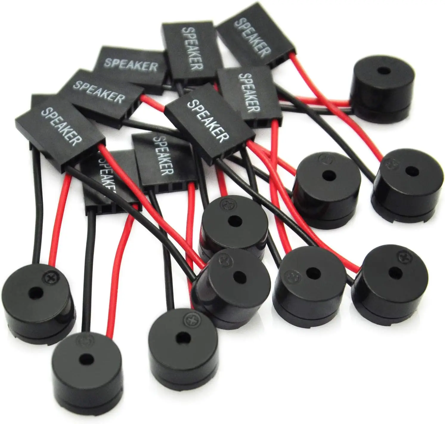 5/10/20 Buah PC Motherboard Internal Piezo Speaker BIOS Alarm Buzzer UNTUK Arduino Casing Komputer DIY