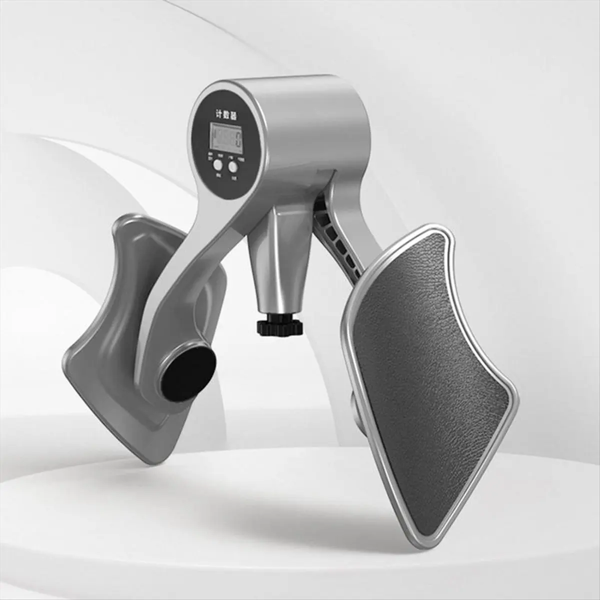 ABYB Pelvic Floor Muscle Trainer Exerciser 360 Rotating Baffle Hip Trainer Adjustable Thigh Leg Exercise Equipment-Black
