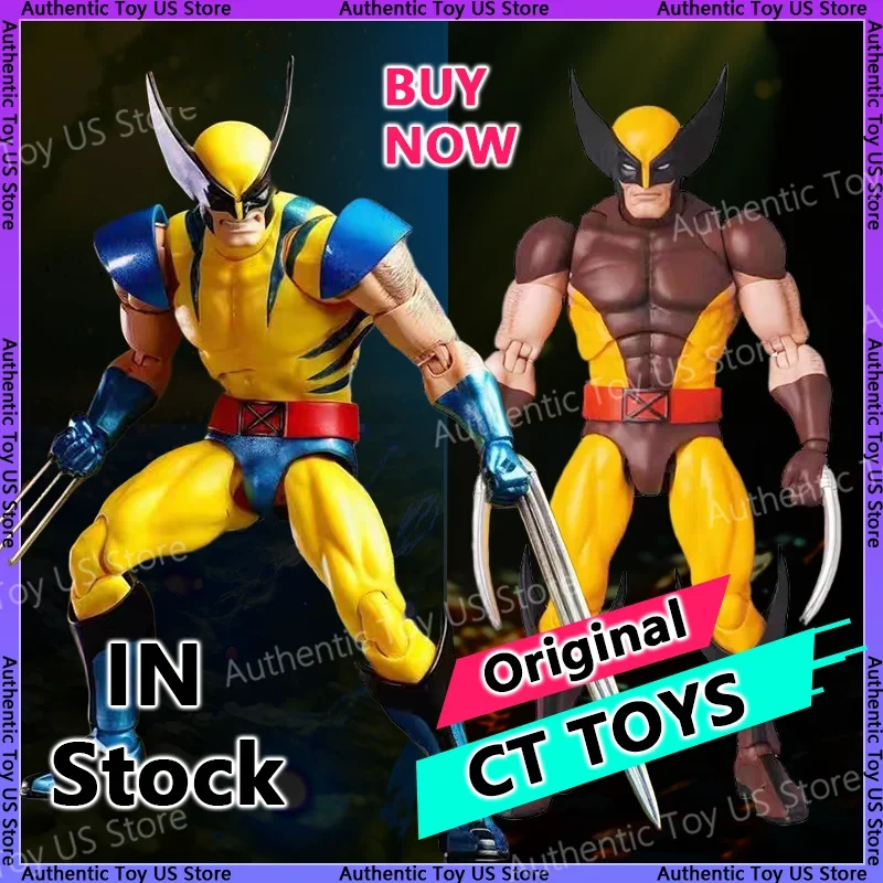 

Original Ct Toys Wolverine Action Figure Deadpool Mafex 096 Figure Mafex 138 X Men Comic Version Figurine Collection Model Toys