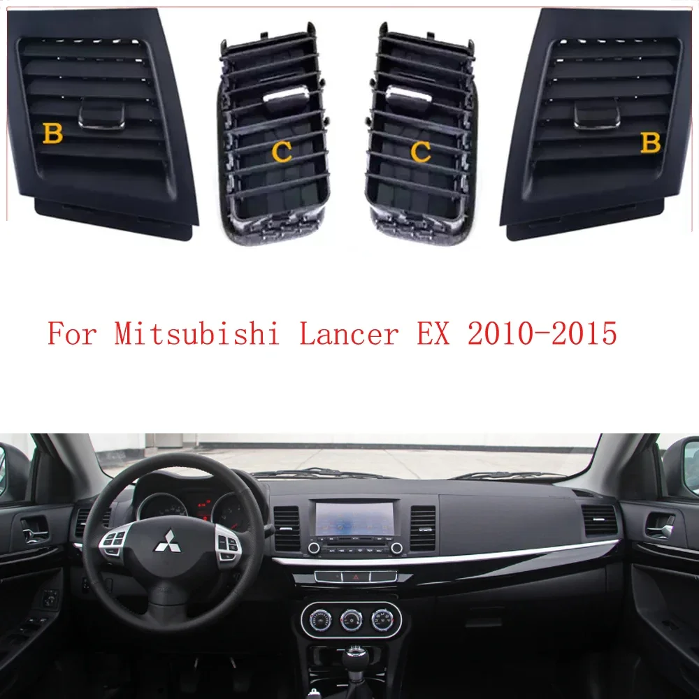 Вентиляционная решетка HUIYAN для автомобильного кондиционера Mitsubishi Lancer EX 2010-2015, решетки