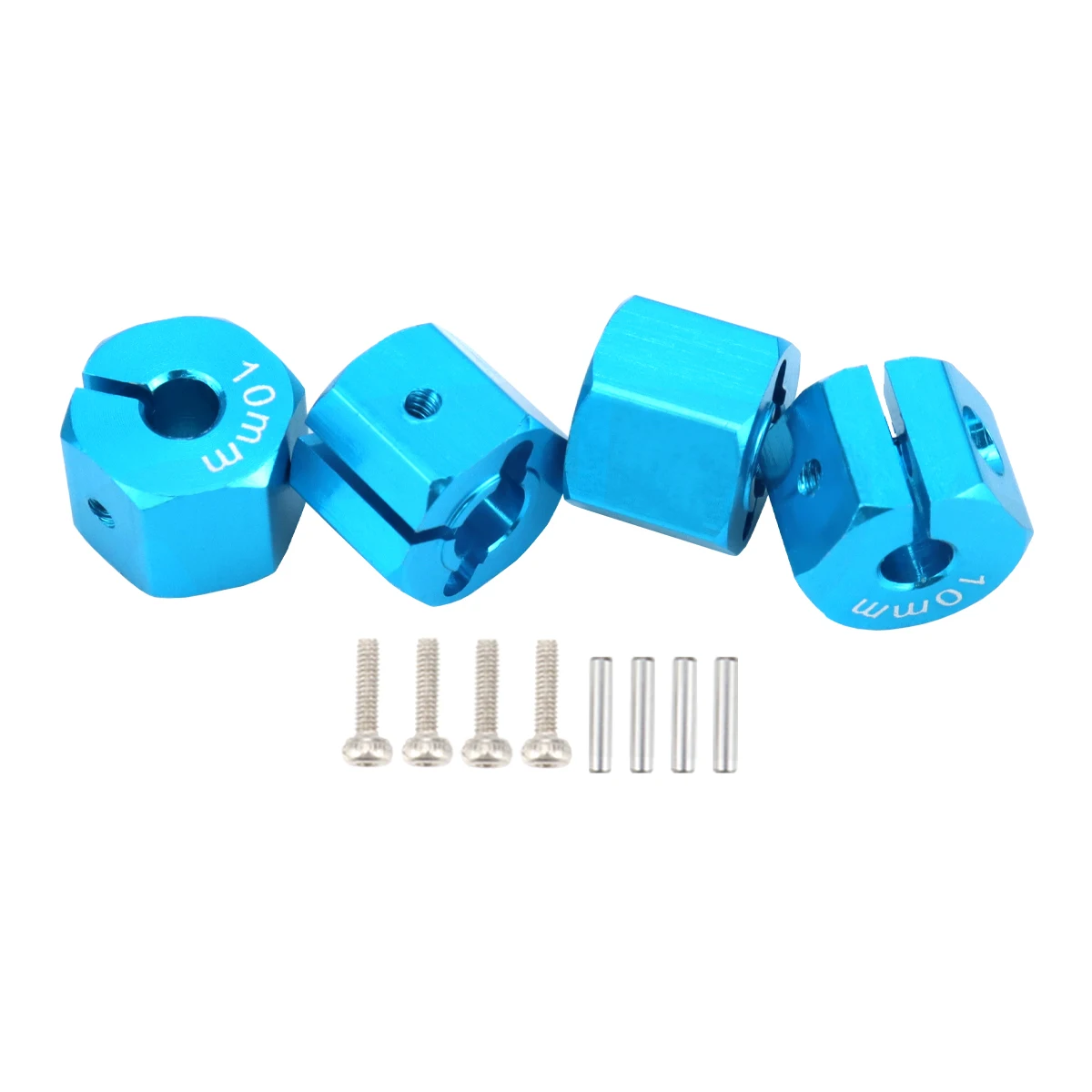 Aluminium 5/6/7/8/9/10/11/12 mm Adapter Sechskant 12 mm Antriebsnabe mit Stiftschrauben für RC Auto Track Truck HSP HPI Tamiya Traxxas Slash