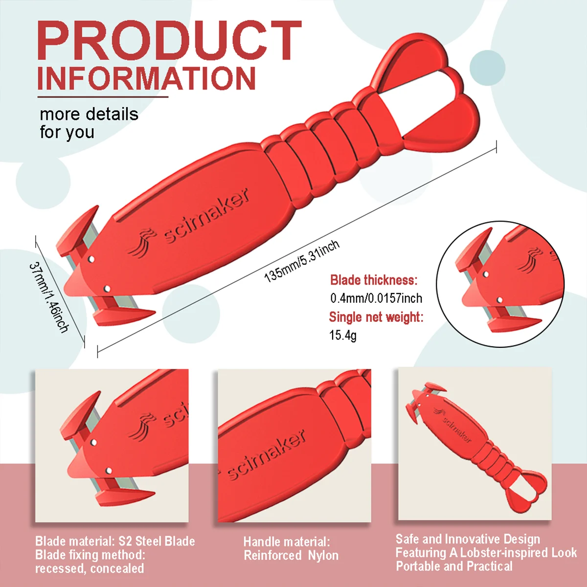 Scimaker Safety Box Cutter Ope - Woodworking Warehouse review and price