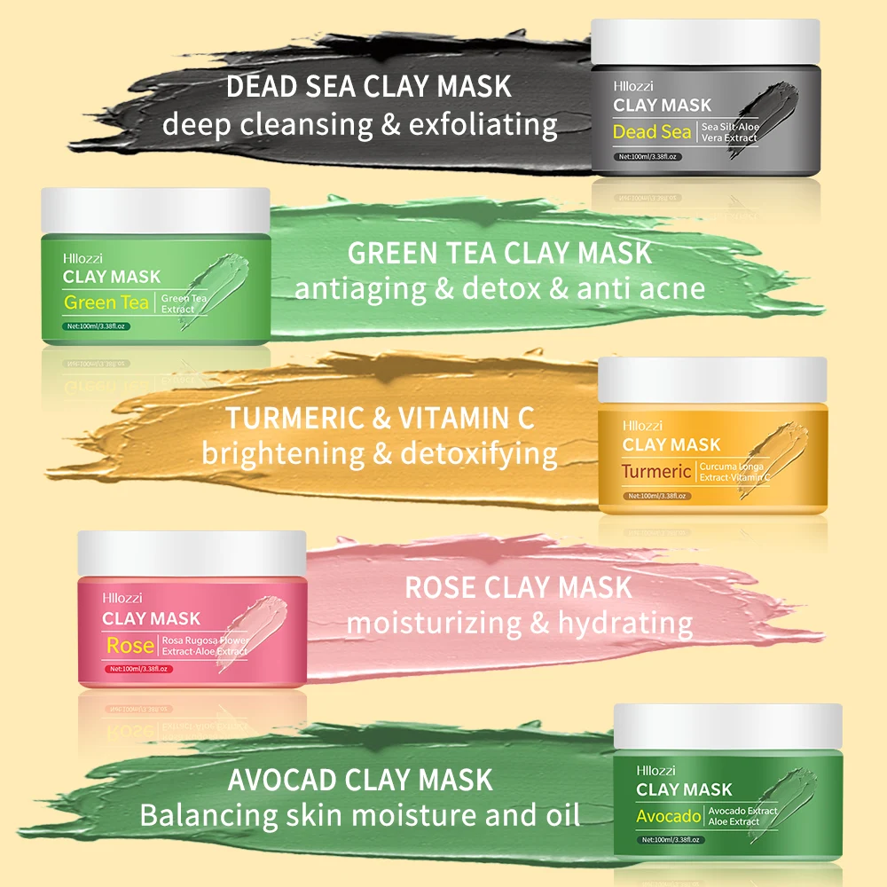 Masker lumpur pembersih wajah  - Bentonite Clay Mask ulasan dan harga