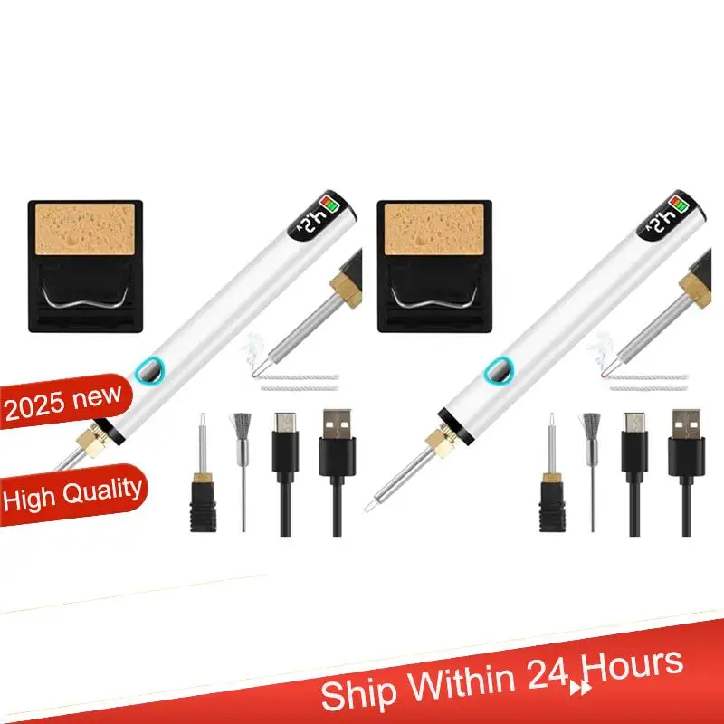 

2X Rechargeable Thread Burner Kit For Jewelry Making,Digital Thread Zapper Tool,Leather Craft,Weaving & Stringing B~Jul.
