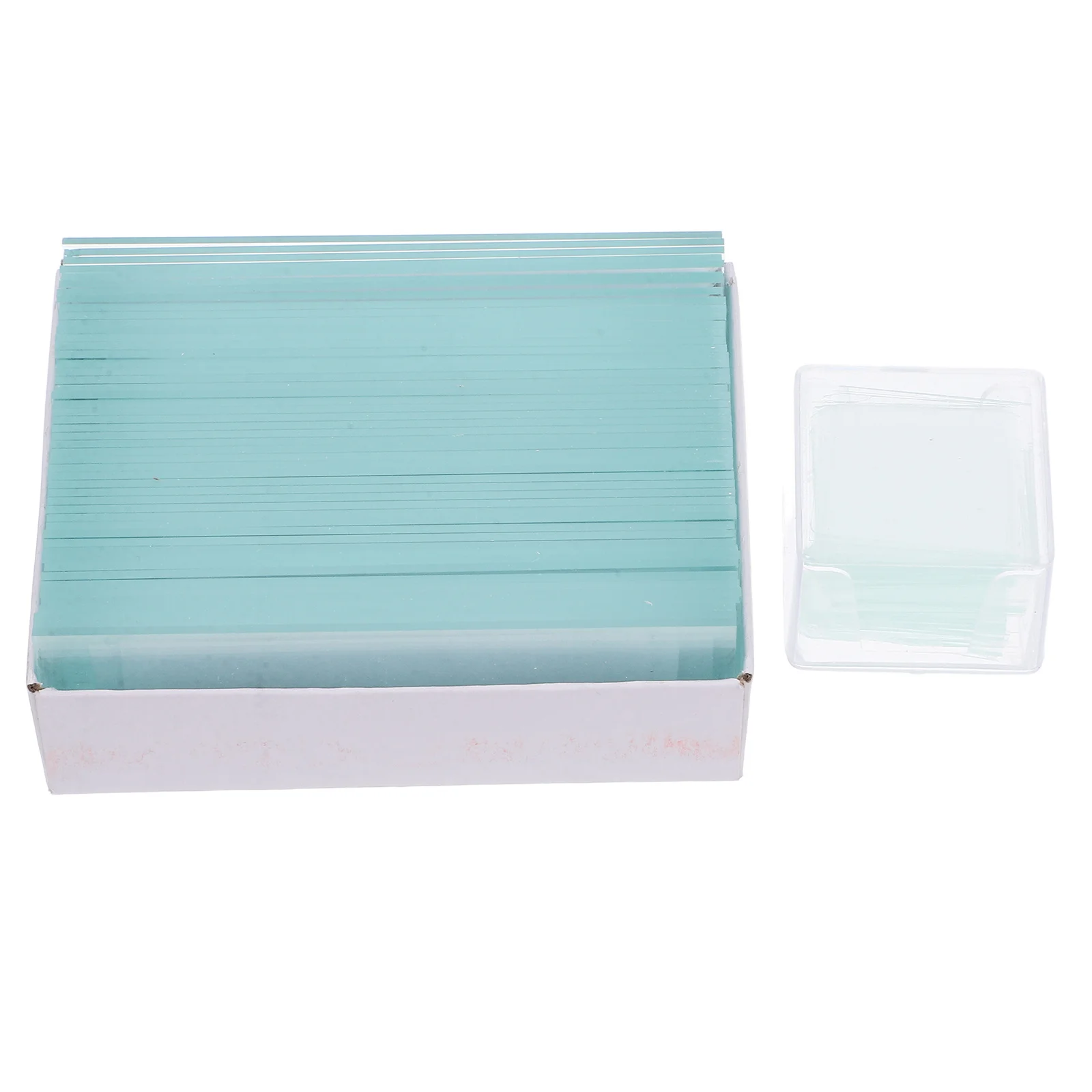 

1Set Microscope Slides and Cover Slips Clear Glass for Optical Observation Laboratory Biology Medical Botanical Analysis