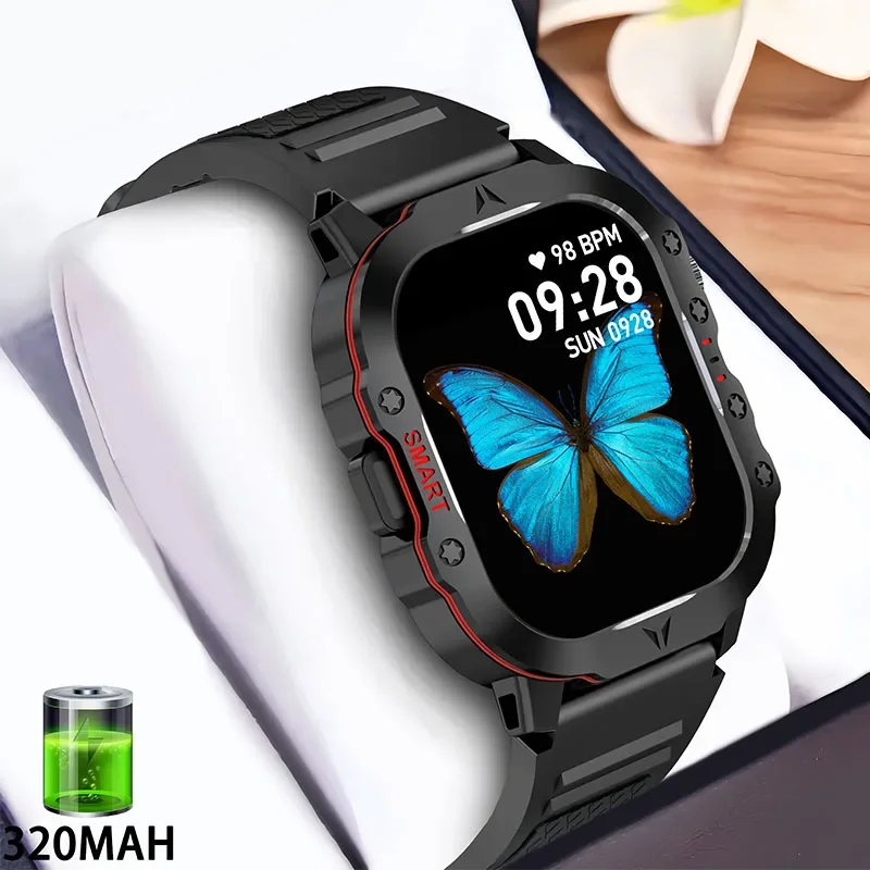 2025 New GPS Smart Watch for All-round Large Screen, 710mAH Long-lasting Battery, Bluetooth Call, Heart Rate & Health Monitoring