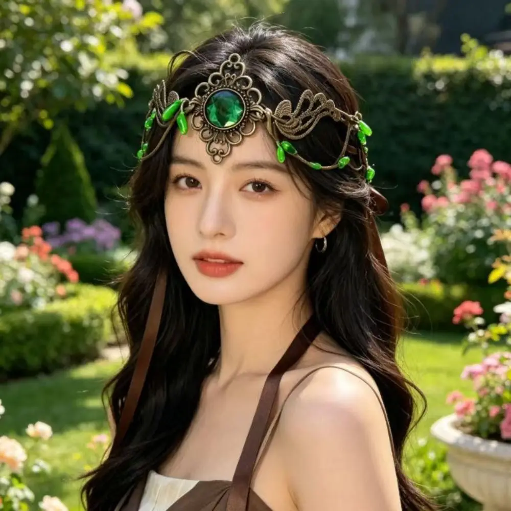 Fashion Forest Theme Elven Crown Vine Design Fantasy Jewelry Fantasy Headpiece Dress Accessory Elf Tiara Fairy-Themed Party view 5
