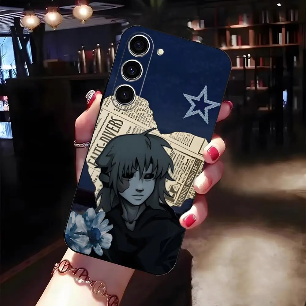 Funda de teléfono S-Sally Face para Samsung A25 A13 A33 5G A54 A36 A35 A56 A52 A14, funda suave a prueba de golpes