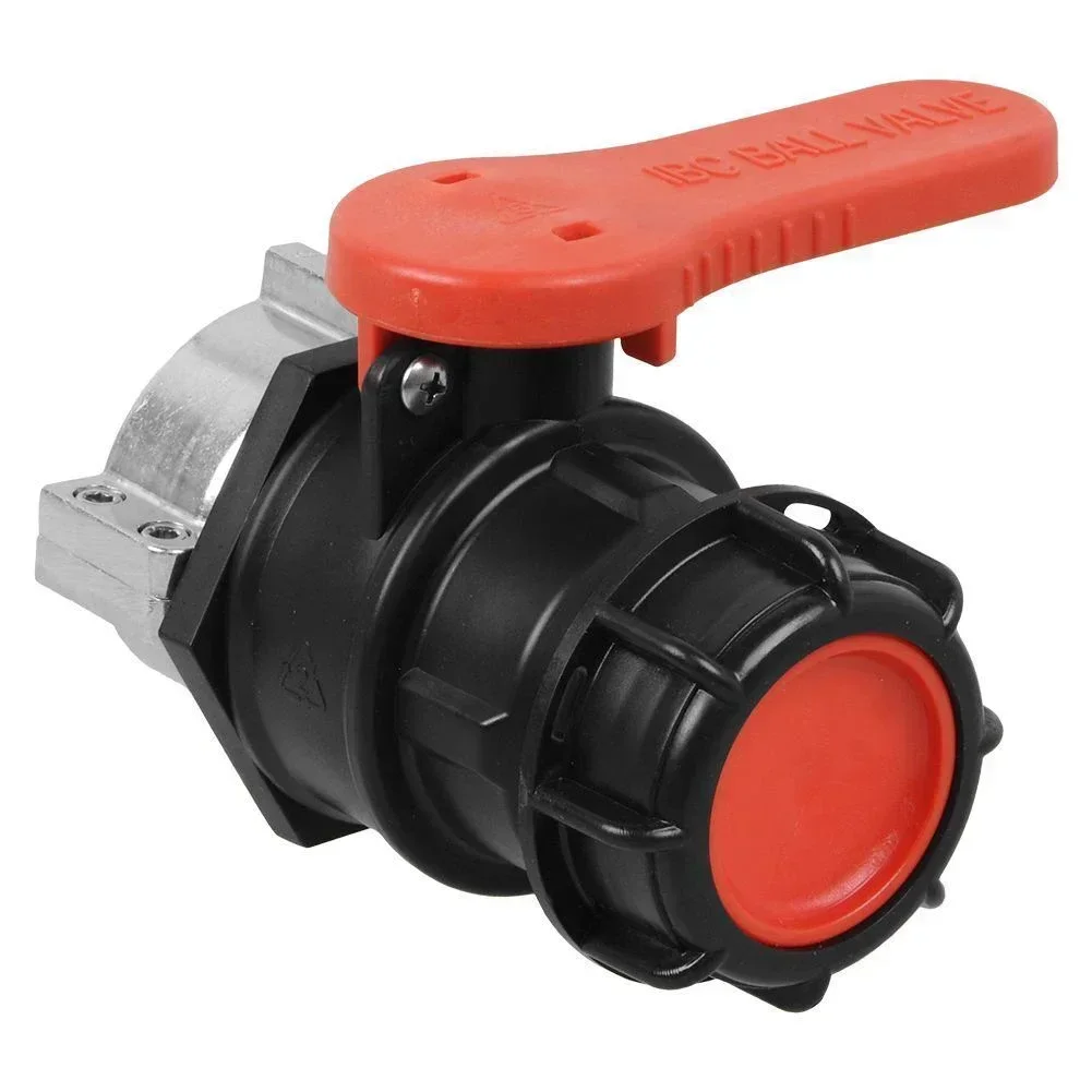 

1pcs Plastic IBC Ton Bucket Switch Adapter Ball Valve Tank Box Outlet Valve S62x6(62mm)Faucet Plumbing Valves