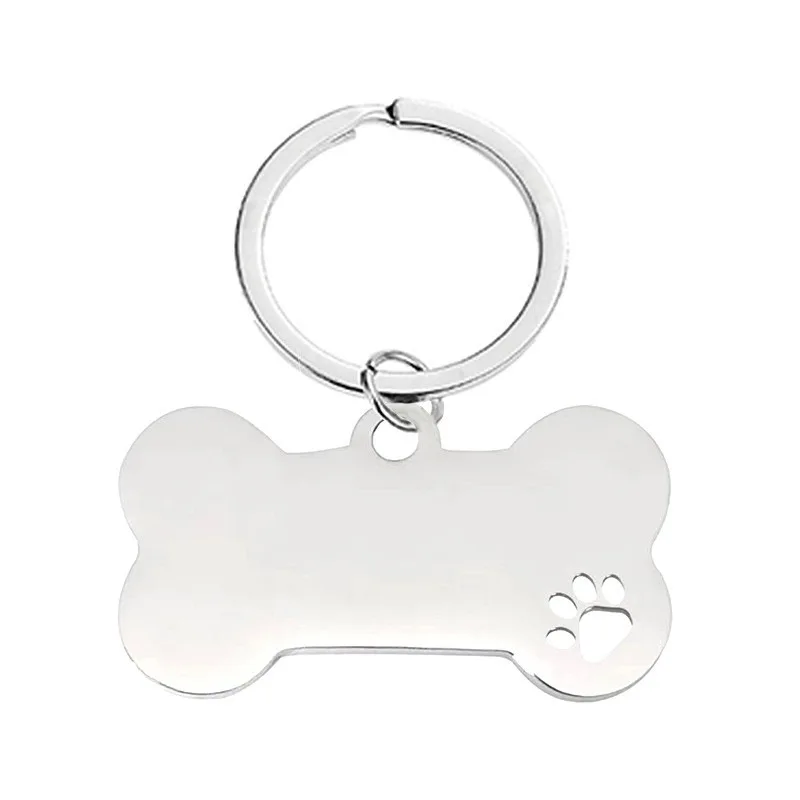 Niedliche personalisierte Hundemarken, maßgefertigte Haustier-Namensmarken, Katzen- und Hundenamensmarken, personalisierte Haustier-Identifikationsmarken aus Edelstahl – Detail 8