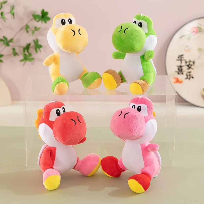Cute Marios Yoshi Plush Toys Doll Yoshi Dragon Plush Soft Stuffed Animals Toys Birthday Gifts
