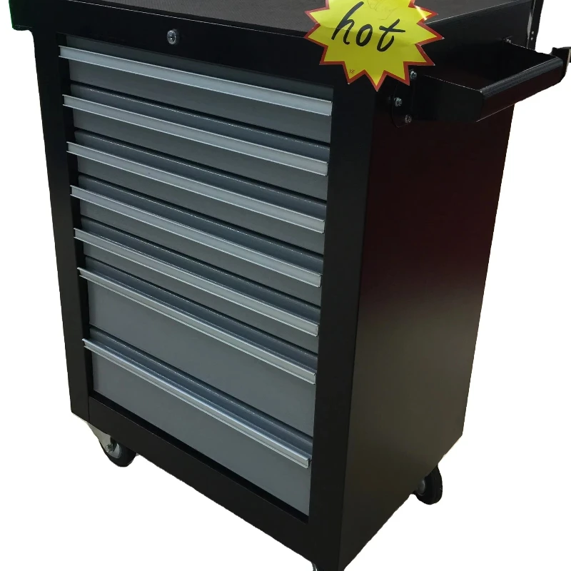 High Quality Workshop Heavy Duty 7 Drawers Steel Tool Chest Storage Cabinet Roller Box