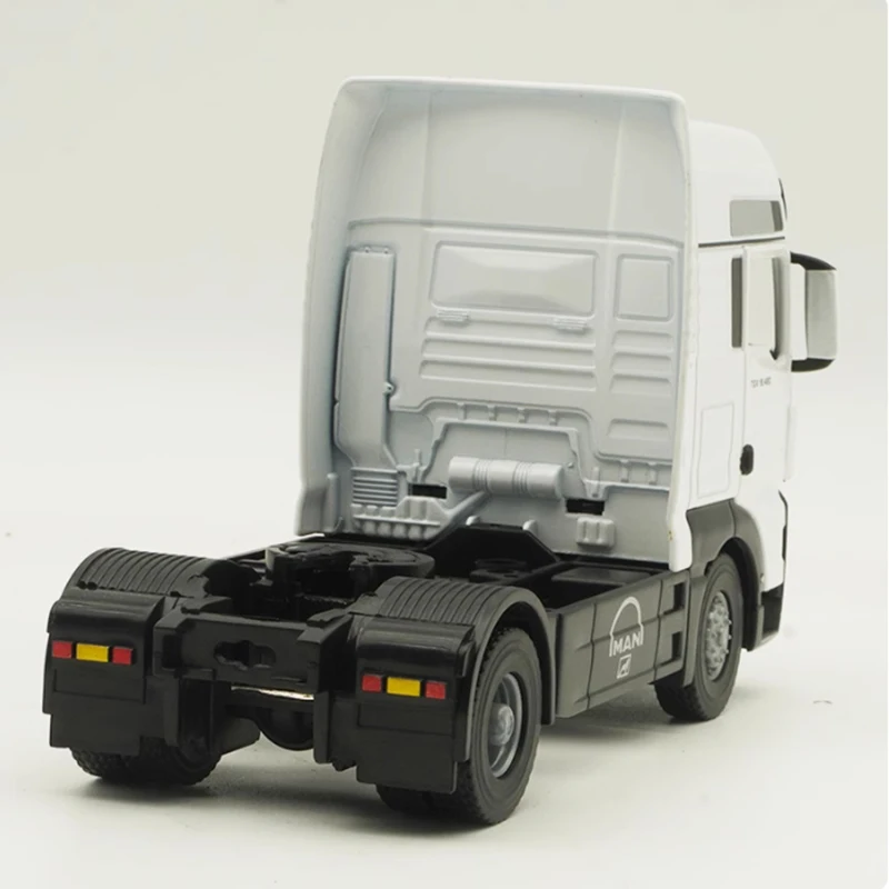 1:43 Scale German MAN TGX Truck Head Container Tractor Simulation Alloy Car Model Finished Simulation Collection Model Gift Toys