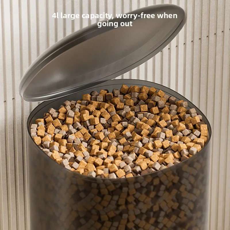 Automatic Cat Feeder With Camera Video Pet Dry Food Dispenser Pet Smart Voice Recorder Remote Control Auto Feeder For Cat Dog