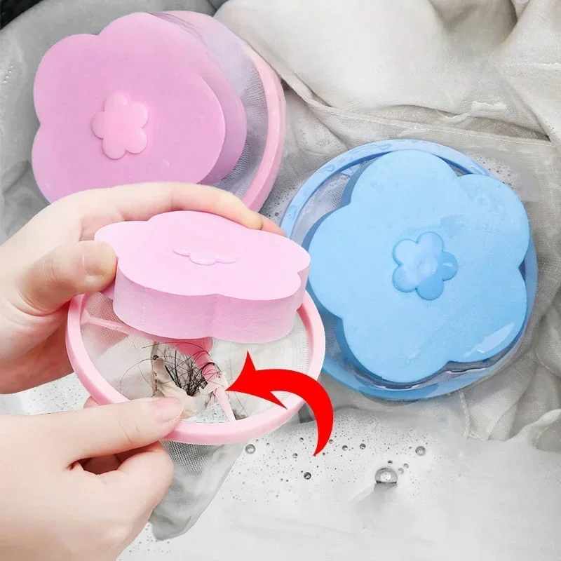 Magic Laundry Ball Reusable Pet Hair Remover Clothes Cleaning Tool Removes Hairs Cat Dogs Lint Fiber Catcher For Washing Machine