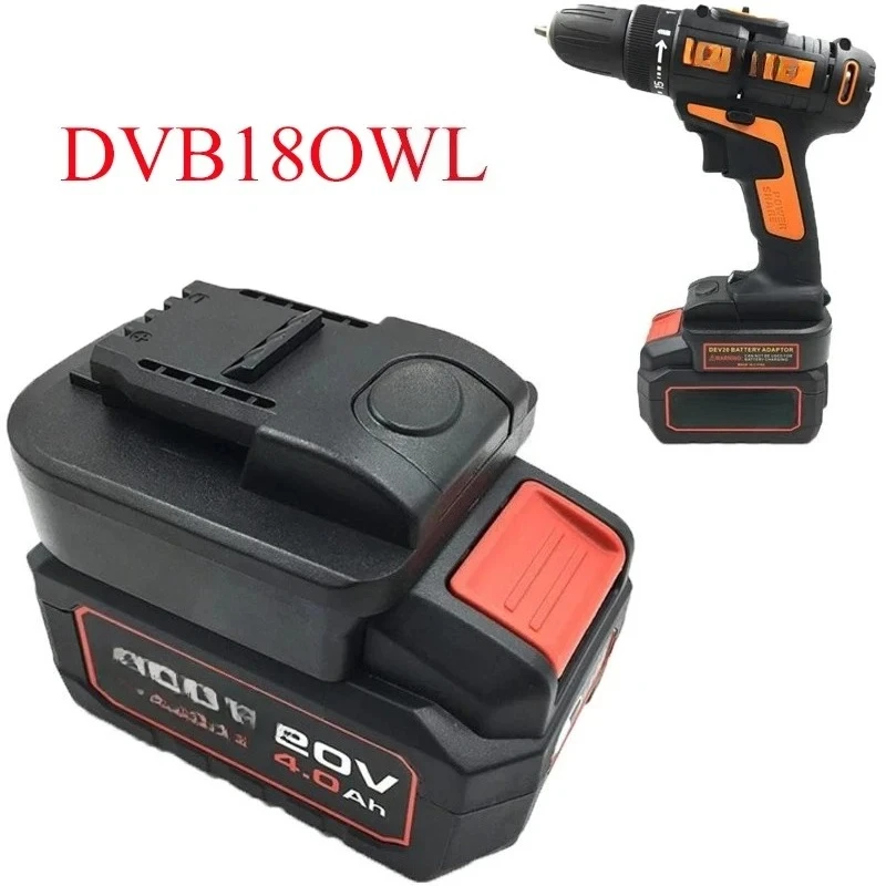 

Battery Converter Adapter DVB18OWL for Orange Worx 20V Li-Ion Small Foot Power Tools Compatible for Devon 20V Li-Ion Batteries