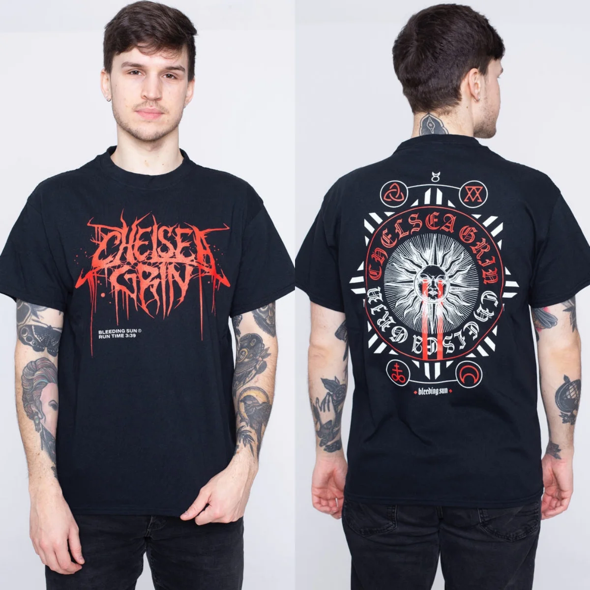 Chelsea Grin Graphic Cotton T-shirt Unisex Summer Short Sleeve Fashion Brand Tee Luxury Casual Vintage Tees