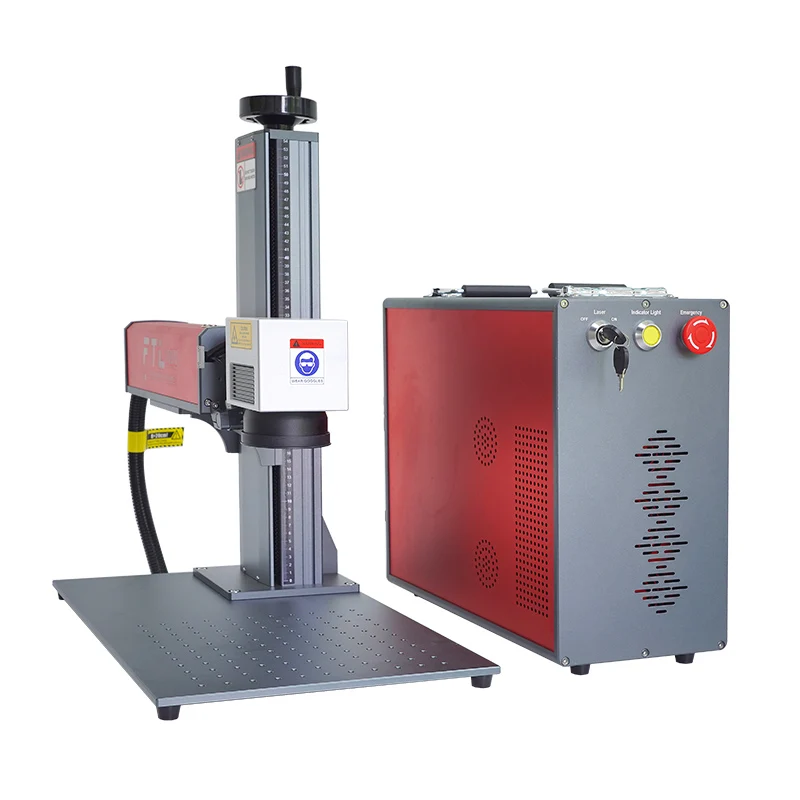 FTLl  aser USA 60W 100W JPT MOPA M7 EZCAD2.0 Lightburn fiber l a ser marking color l a ser engraving machine for metal