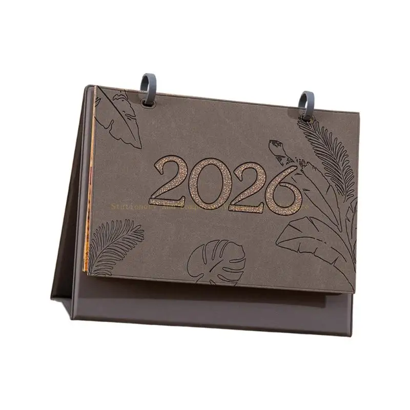 2026 الإبداعية البسيطة أجندة مكتبية /رزنامة مكتبية ديكورات القرطاسية المدرسة سطح المكتب مخطط #5