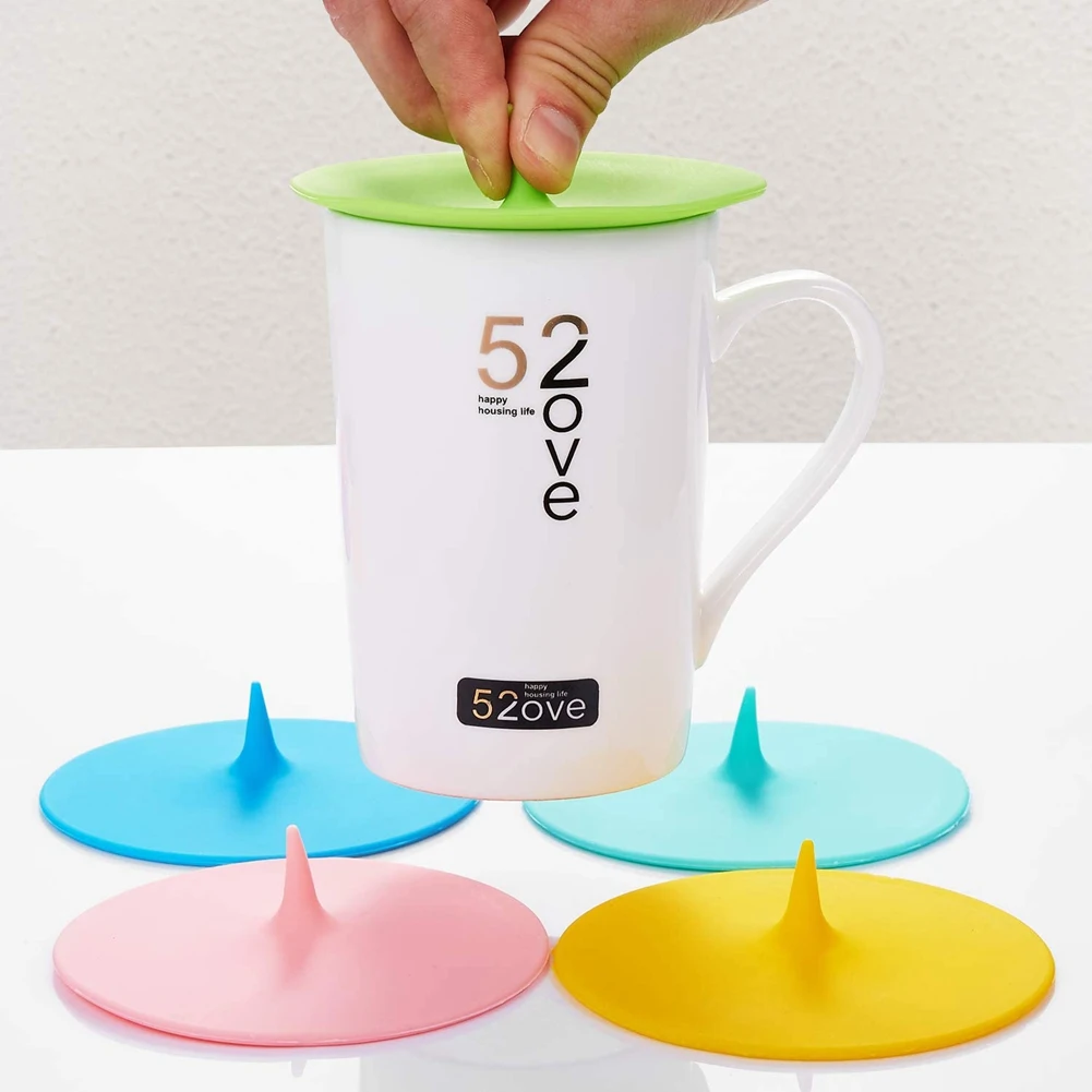 

CYCLI-силиконовые крышки для чашек, крышка для чашек, 16 комплектов, противопыльное герметичное уплотнение, крышка для кружки, силиконовые крышки для чаш для напитков, крышки для горячих чашек