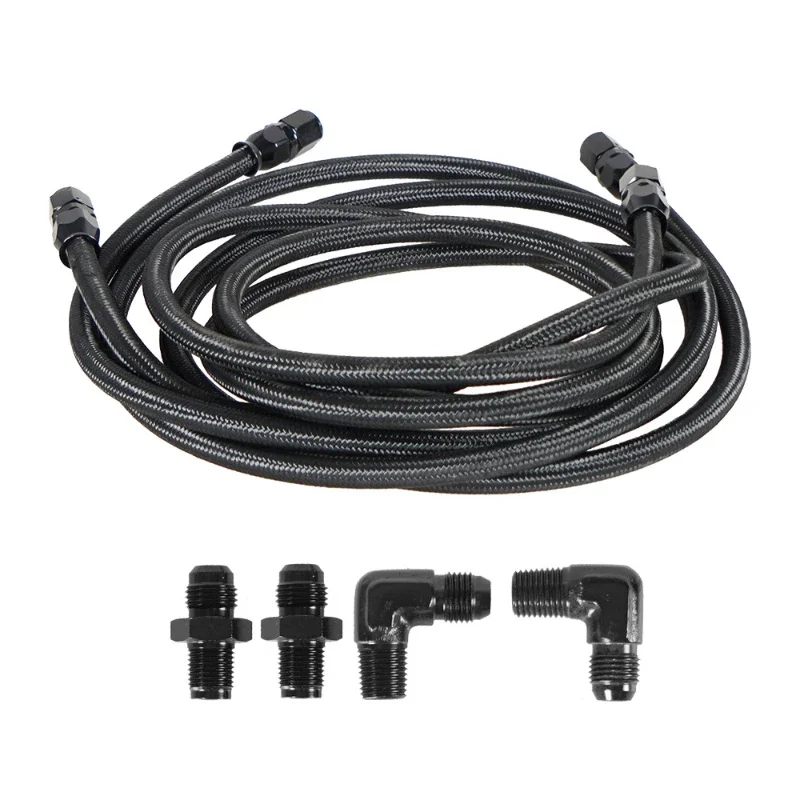 

6AN PTFE Transmission Cooling Line Fits for 4L60 700R4 TH350 TH400 For Chevy 7Ft Long Hose