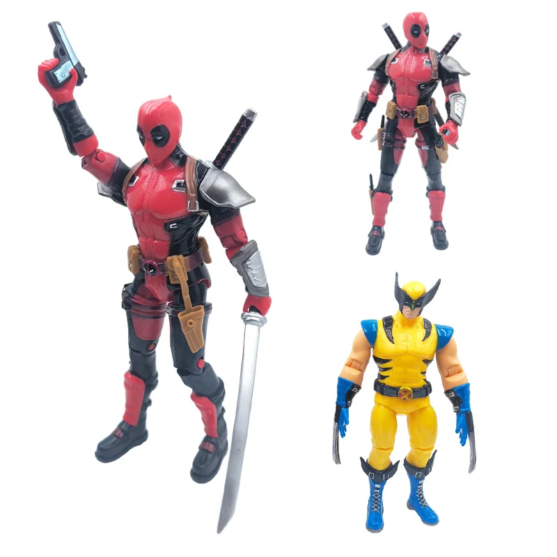 Venta barata x-men Deadpool & Wolverine figura de PVC juguetes de modelos coleccionables 18cm