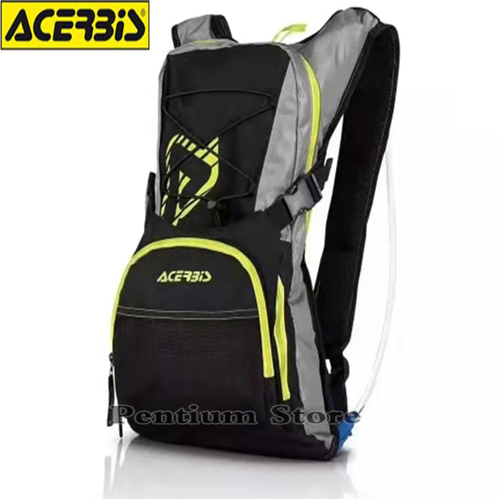 Acerbis Water Bag Locomotive Backpack Motorcycle Motocross Dirt Bike MTB Off-road Ride Pair Shoulder Bags Black Green Cycling