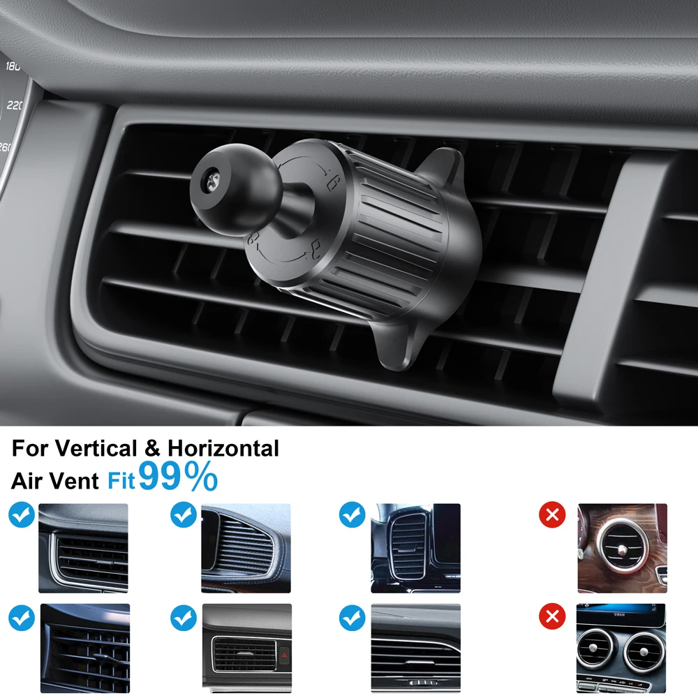 Xnyocn Magnetische Handyhalterung für das Auto, CD-Schlitz- und Lüftungsschlitz-Montage, verstellbare Handyhalterung für iPhone, Xiaomi, Honor. – Detail 16