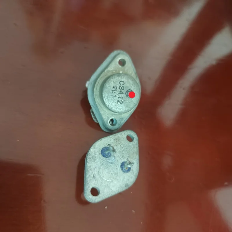 5Pcs Original Disassembled 2Sc681A C681A 2Sc1413 C1413 High-Power Audio Amplifier Paired Transistors with Iron Cap Crystal High-Definition Tube