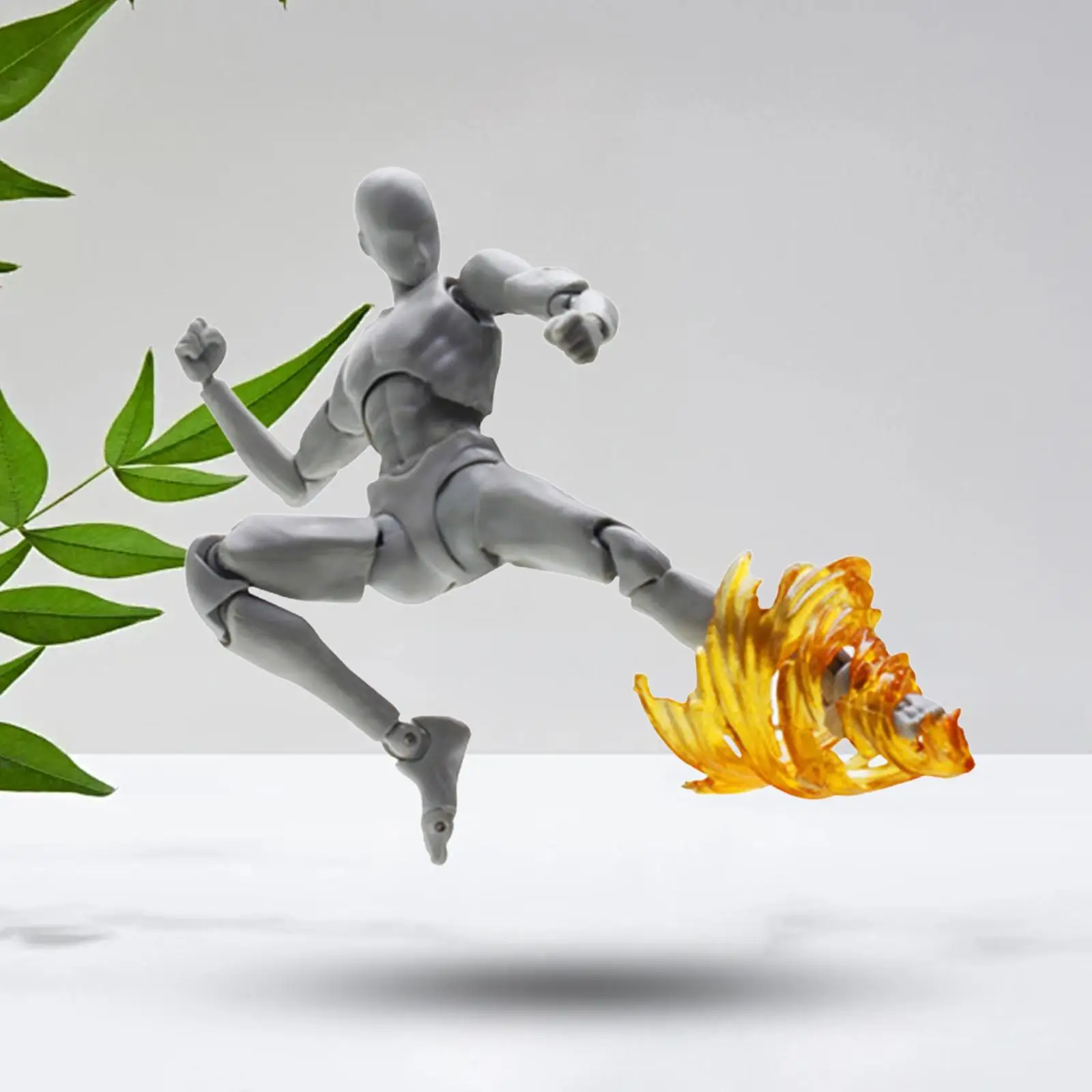 

Action Figures Whirlwind Kick Effect Age 14+ DIY Doll Supplies for Kids Adults Ornament Model Desktop Decoration Unique Gifts