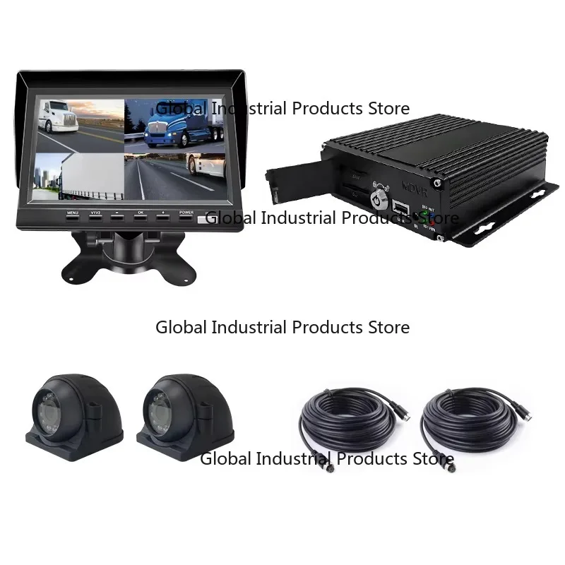 4 Channel SD MDVR 4CH Truck Bus Car Vehicle Driving Recorder with 4g Gps Wifi Mobile DVR Fleet Tracking Monitoring System