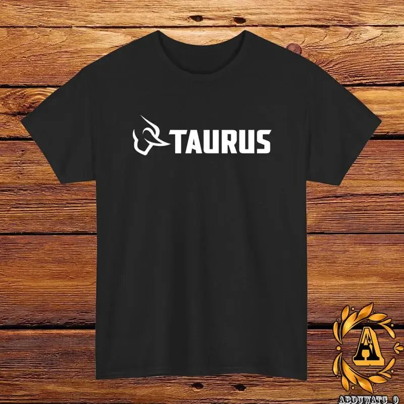 New Taurus Firearms Logo T Shirt Black Grey White Navy Red Light Blue